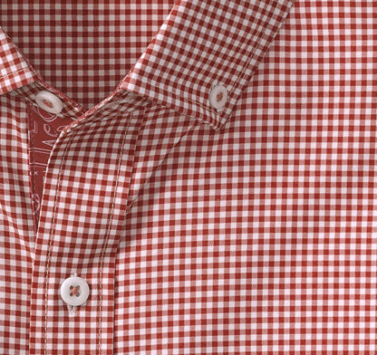 Men's Game Day XC4® Long-Sleeve Gingham Shirt - Johnston Murphy