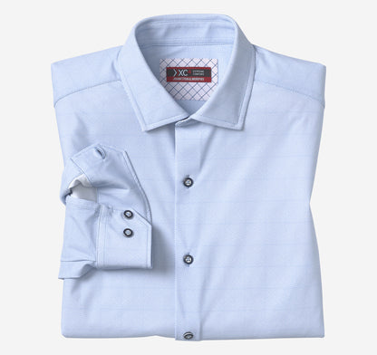 Men's XC4® Motion Long-Sleeve Dress Knit Shirt - Johnston Murphy