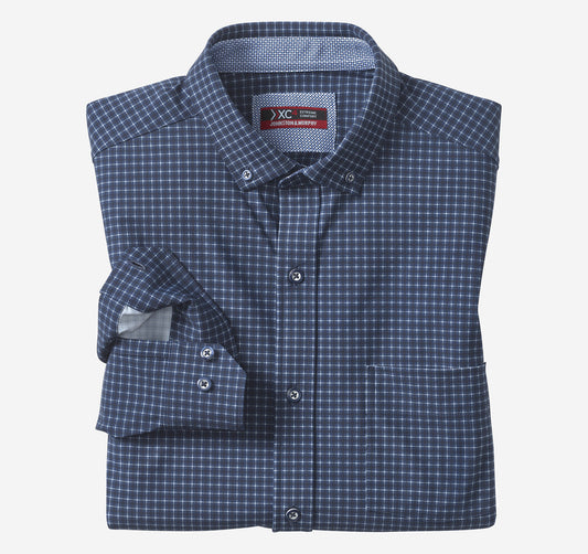 Men's XC4® Motion Long-Sleeve Sport Knit Shirt - Johnston Murphy