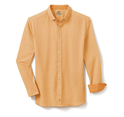 Men's Game Day XC4® Long-Sleeve Gingham Shirt - Johnston Murphy