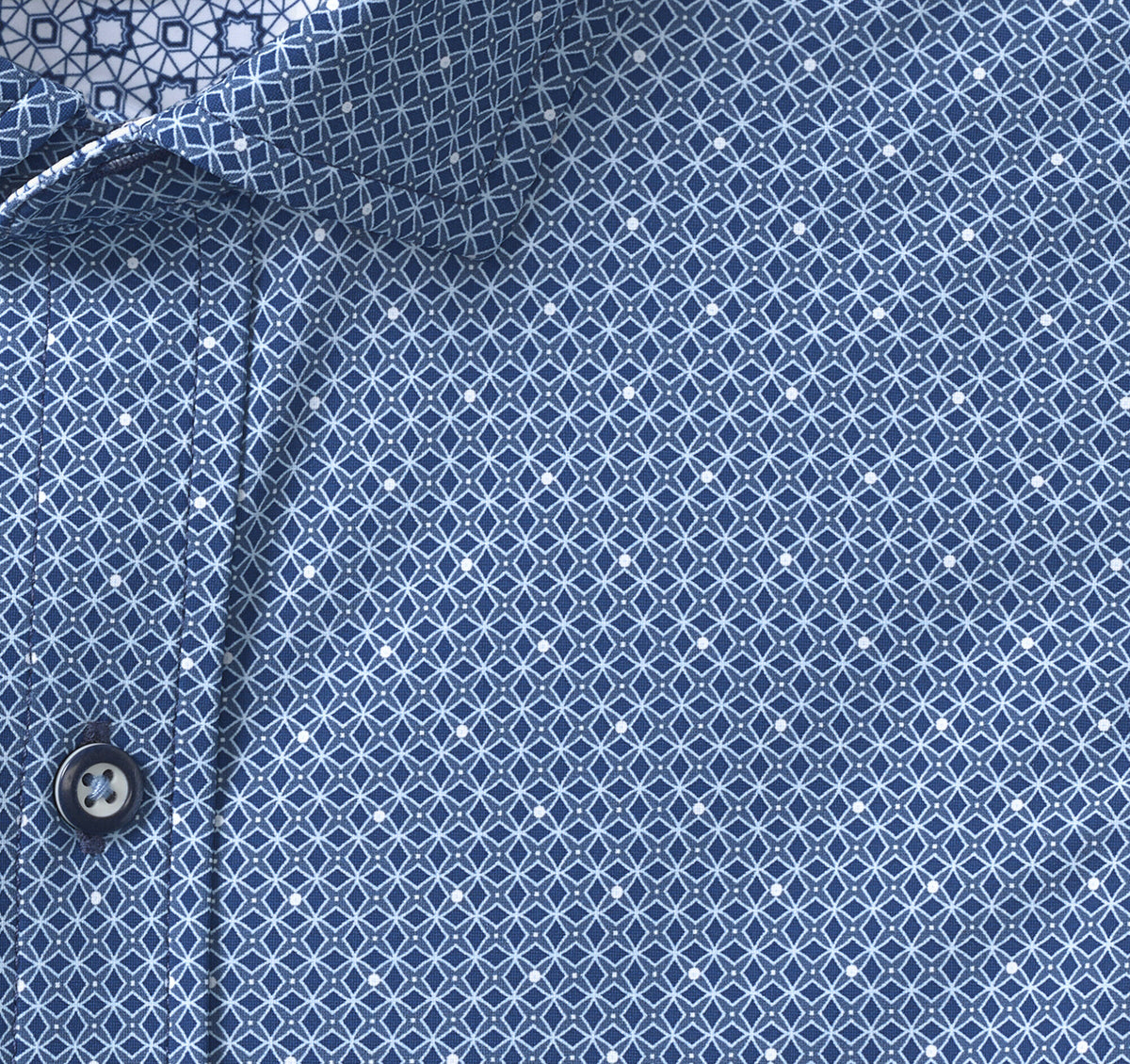 Men's XC4® Motion Long-Sleeve Print Knit Shirt - Johnston Murphy