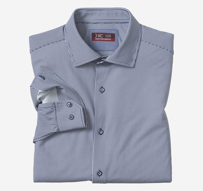 Men's XC4® Motion Long-Sleeve Dress Knit Shirt - Johnston Murphy