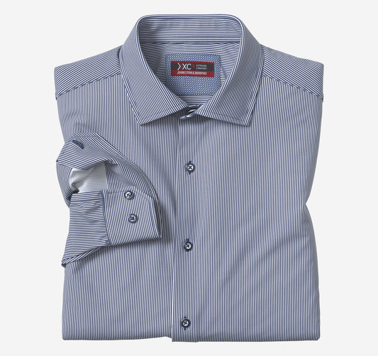 Men's XC4® Motion Long-Sleeve Dress Knit Shirt - Johnston Murphy