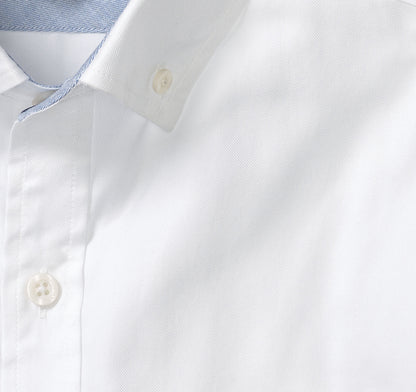 Men's Long-Sleeve Oxford Shirt - Johnston Murphy