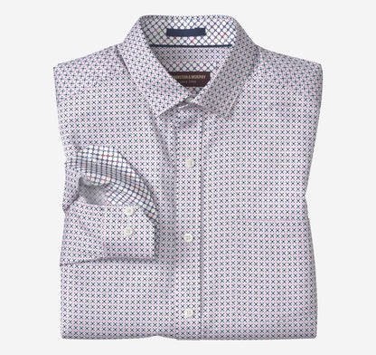 Men's Printed Cotton Shirt - Johnston Murphy