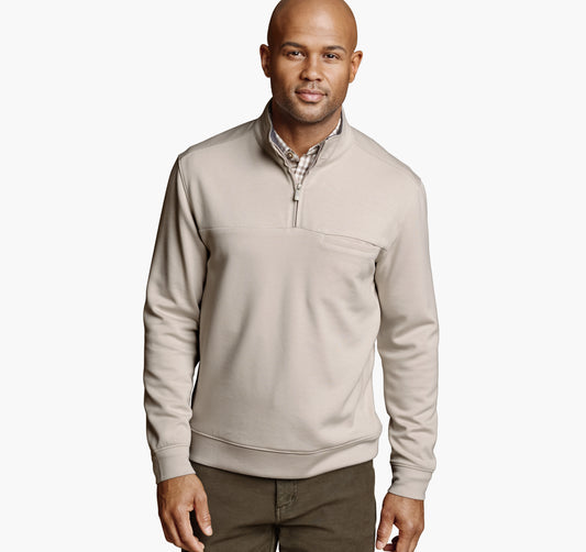 Men's Essential Quarter-Zip - Johnston Murphy