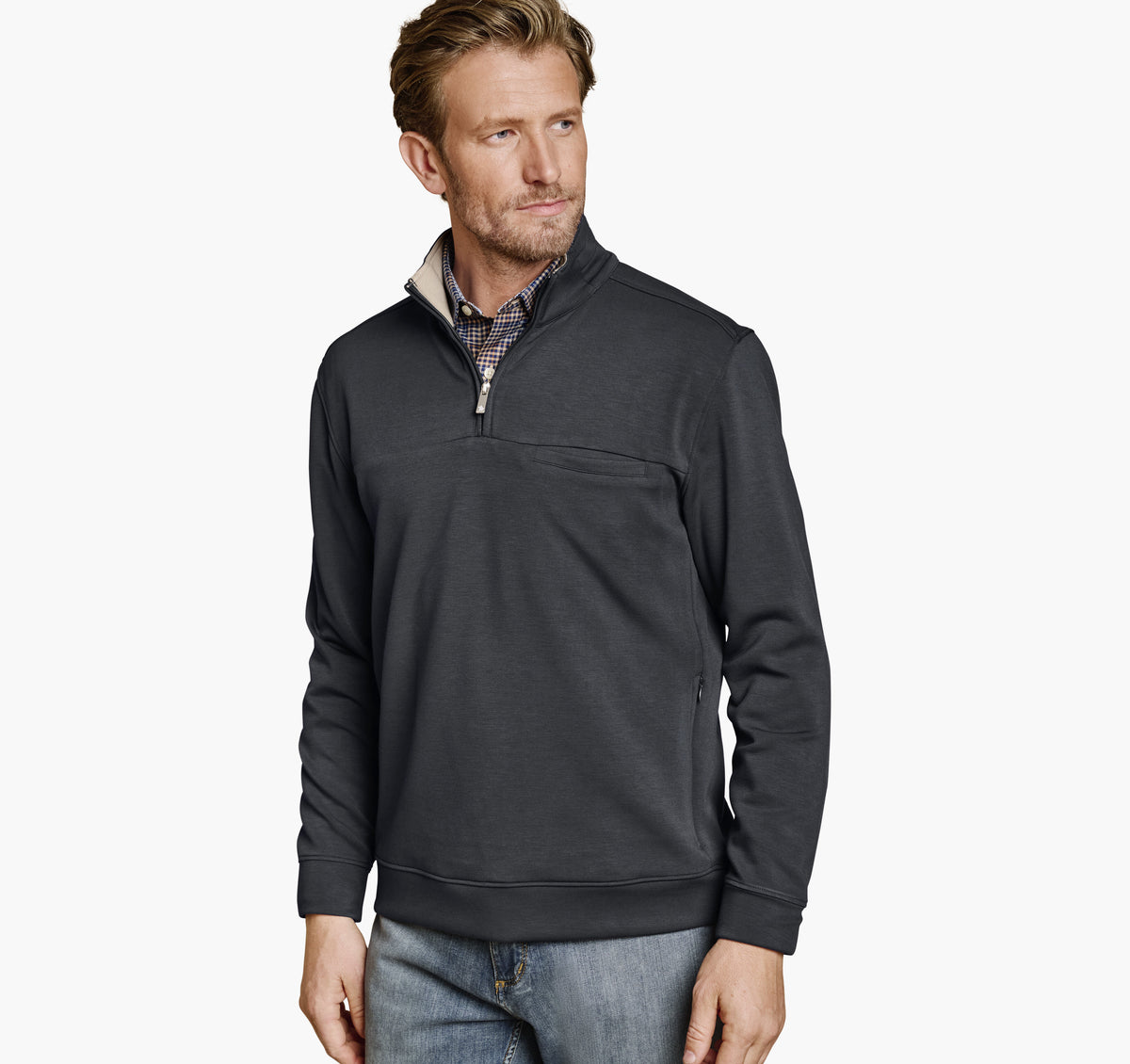 Men's Essential Quarter-Zip - Johnston Murphy