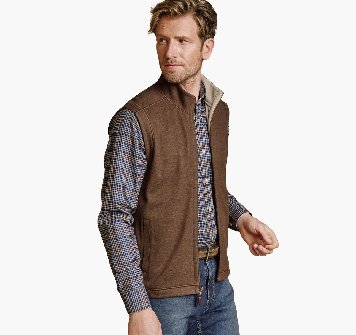 Men's Icon Reversible Vest - Johnston Murphy