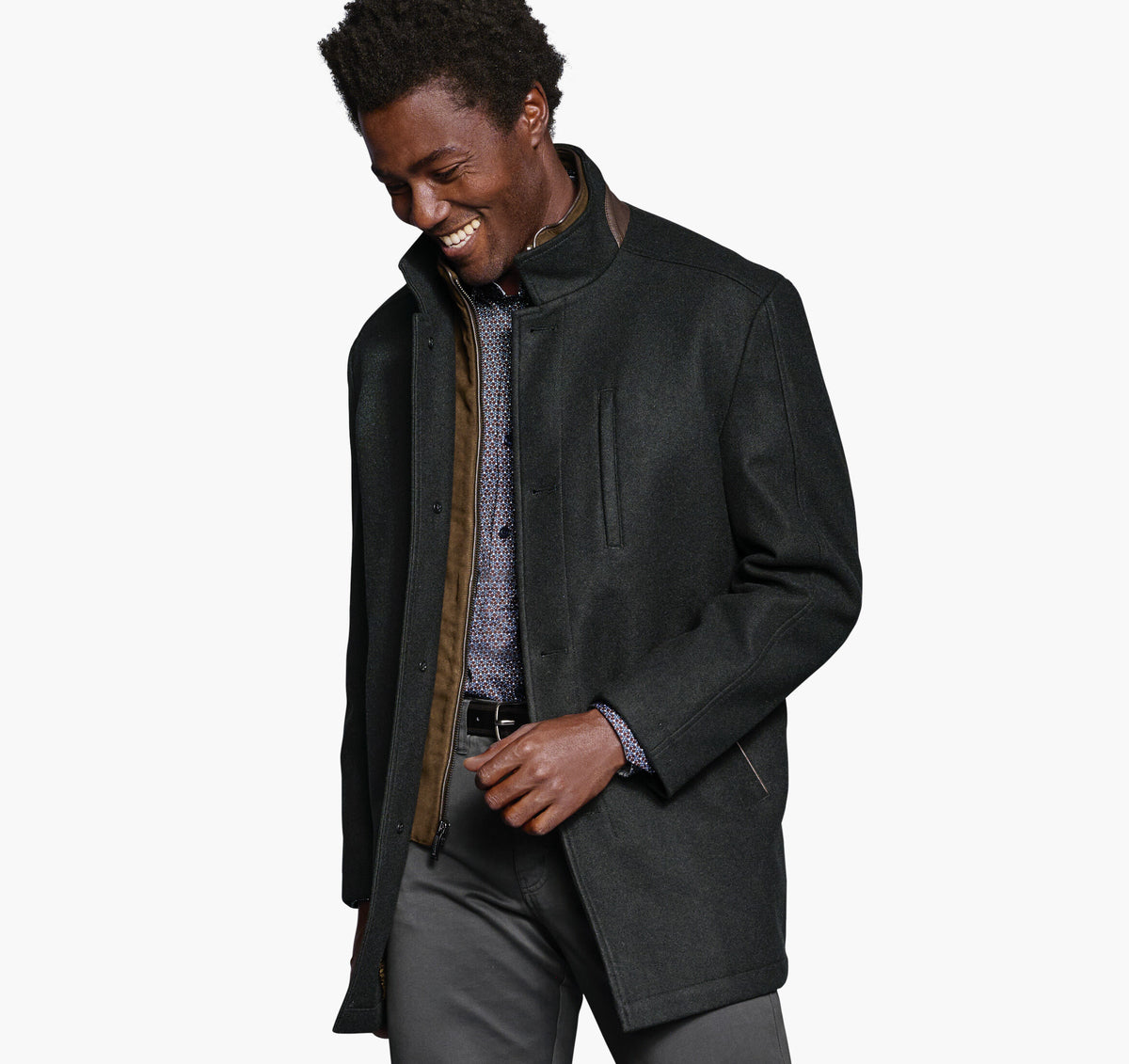 Men's Upton Car Coat - Johnston Murphy