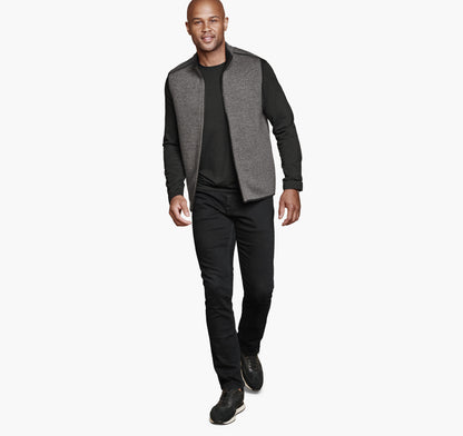 Men's Reversible Channel Quilted Vest - Johnston Murphy