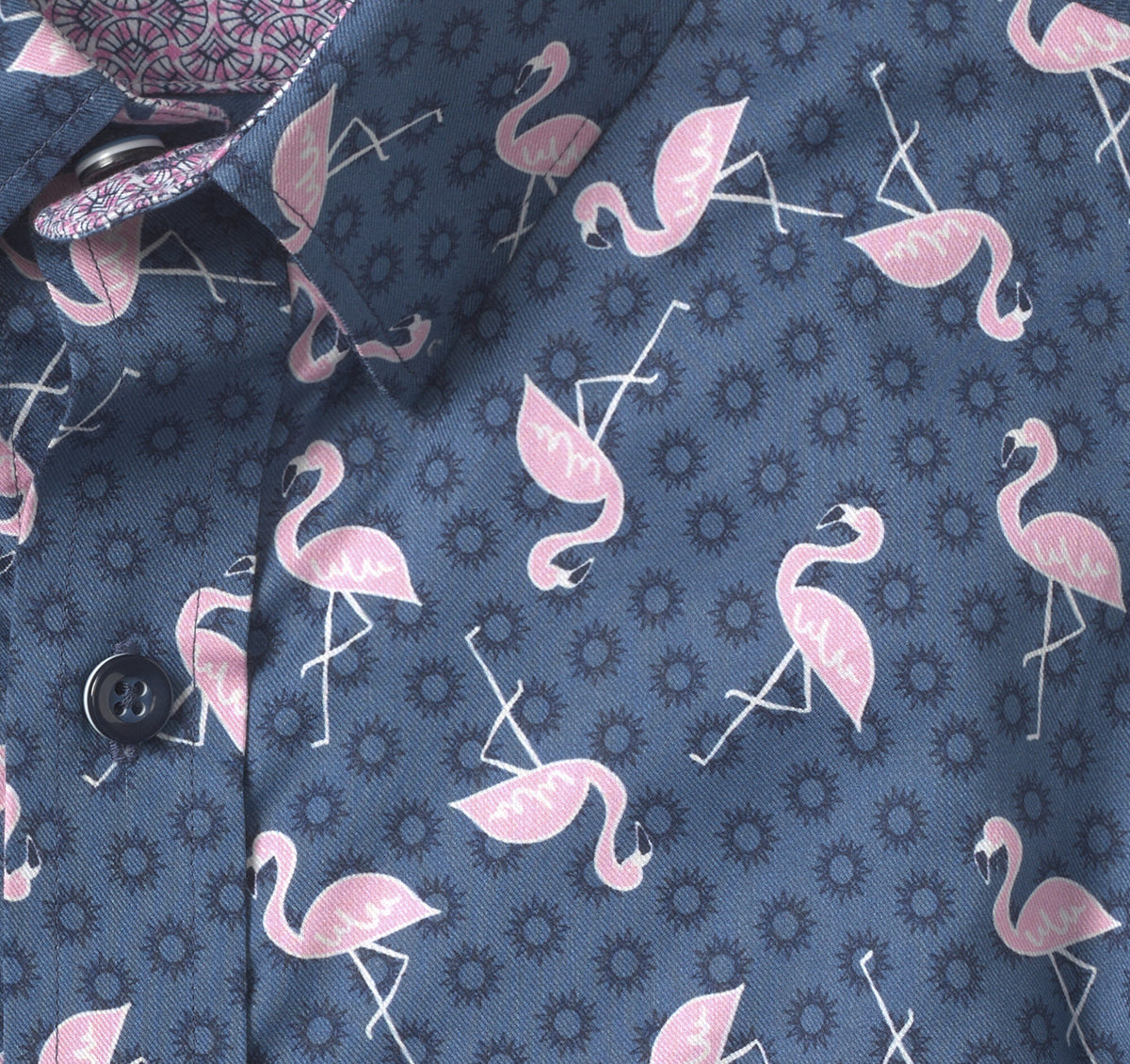 Men's Printed Short-Sleeve Shirt - Johnston Murphy