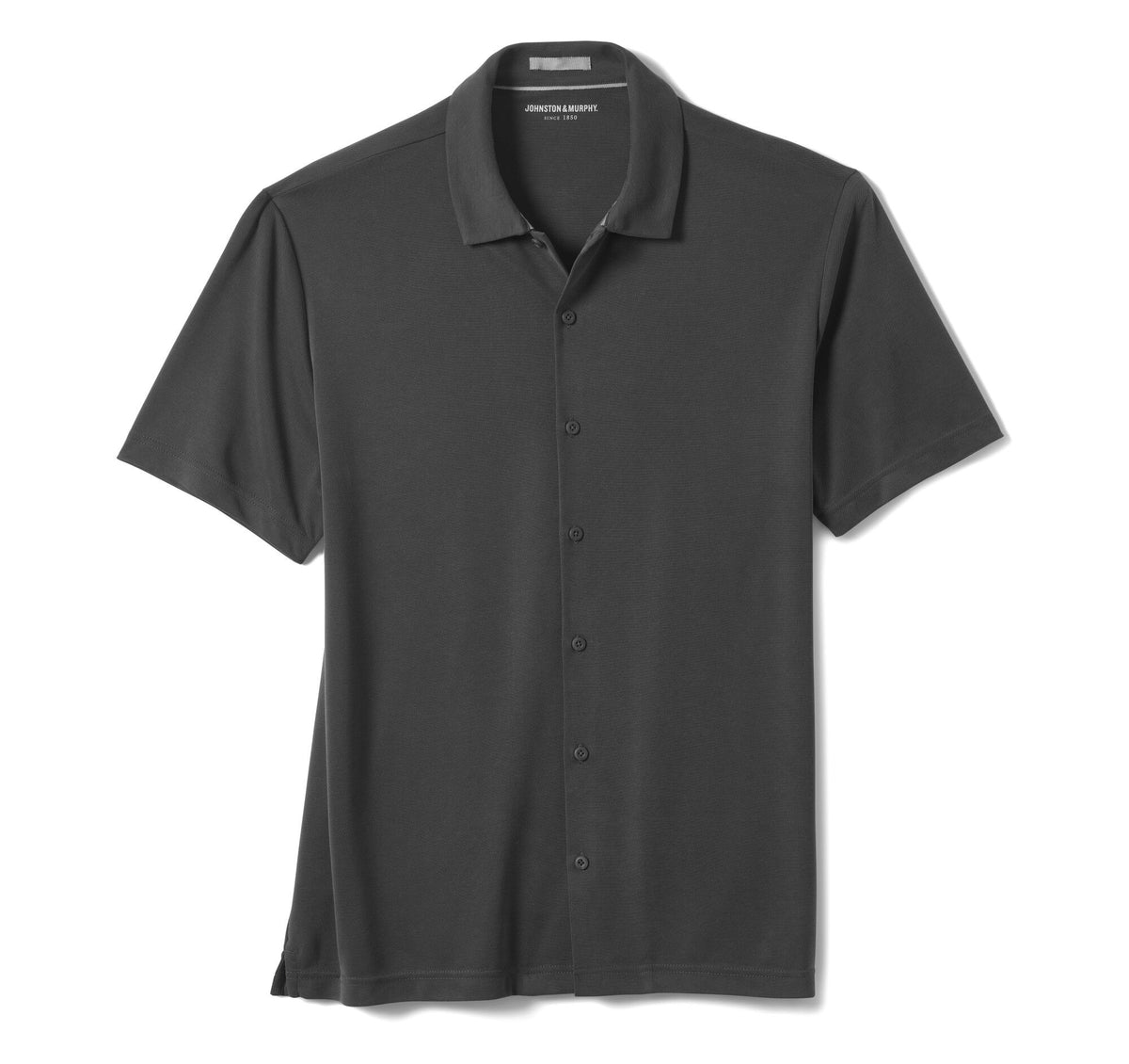 Men's Vintage Birdseye Button-Front Shirt - Johnston Murphy