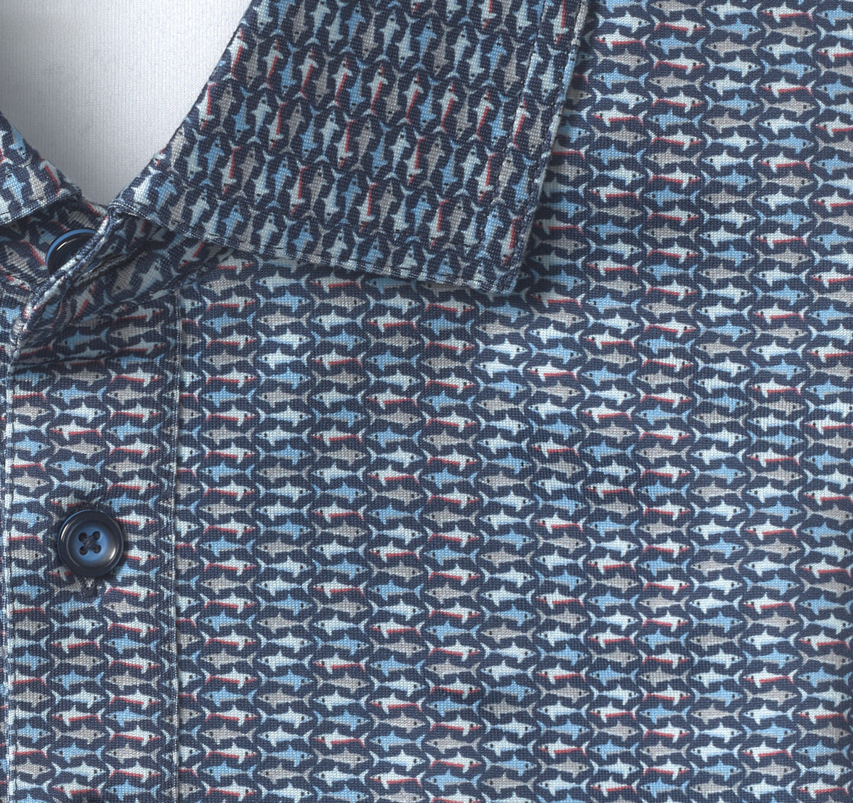 Men's XC4® Performance Print Polos + Cool Degree™ - Johnston Murphy