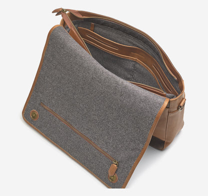 Men's Rhodes Messenger Bag - Johnston Murphy