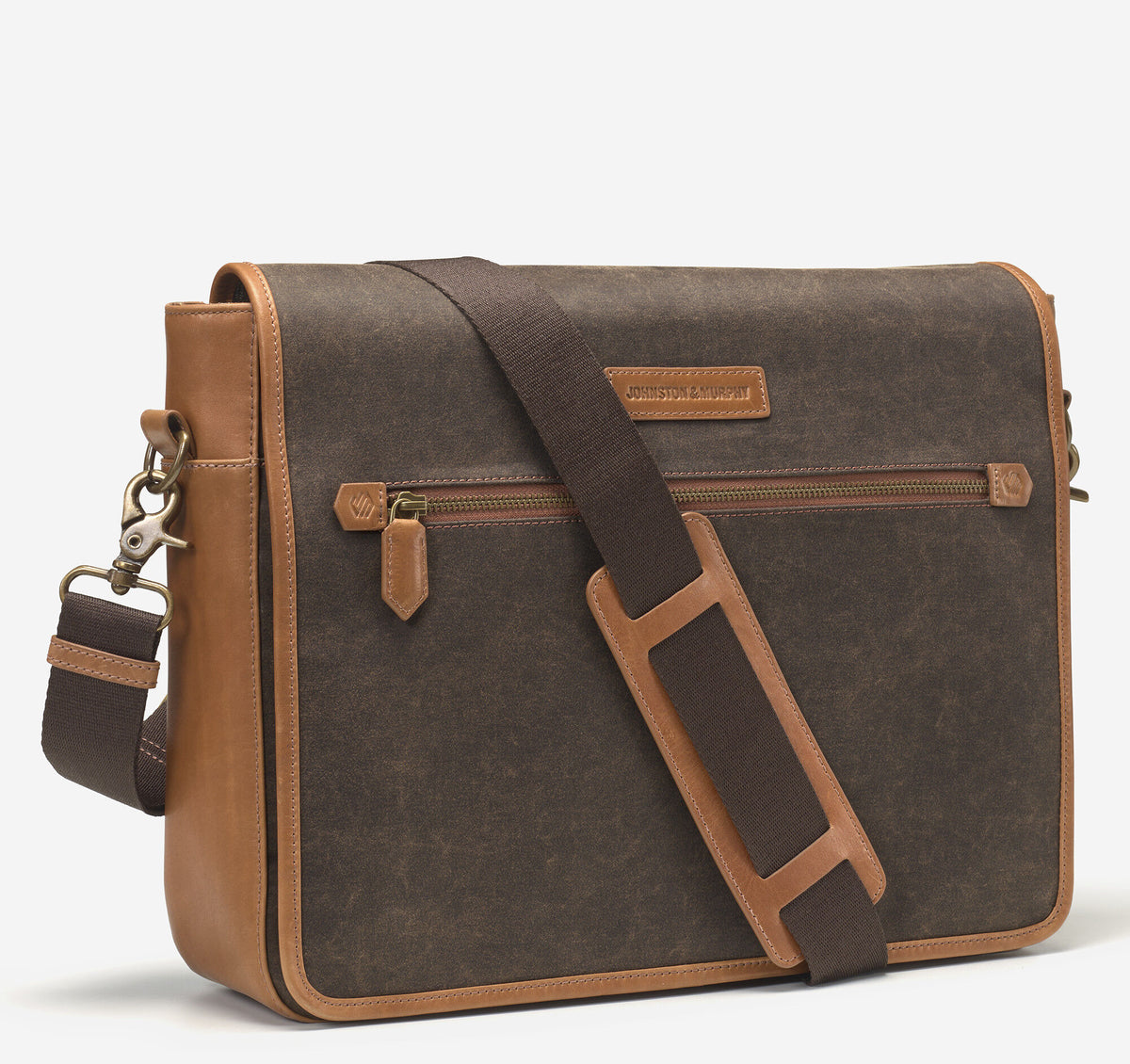 Men's Rhodes Messenger Bag - Johnston Murphy