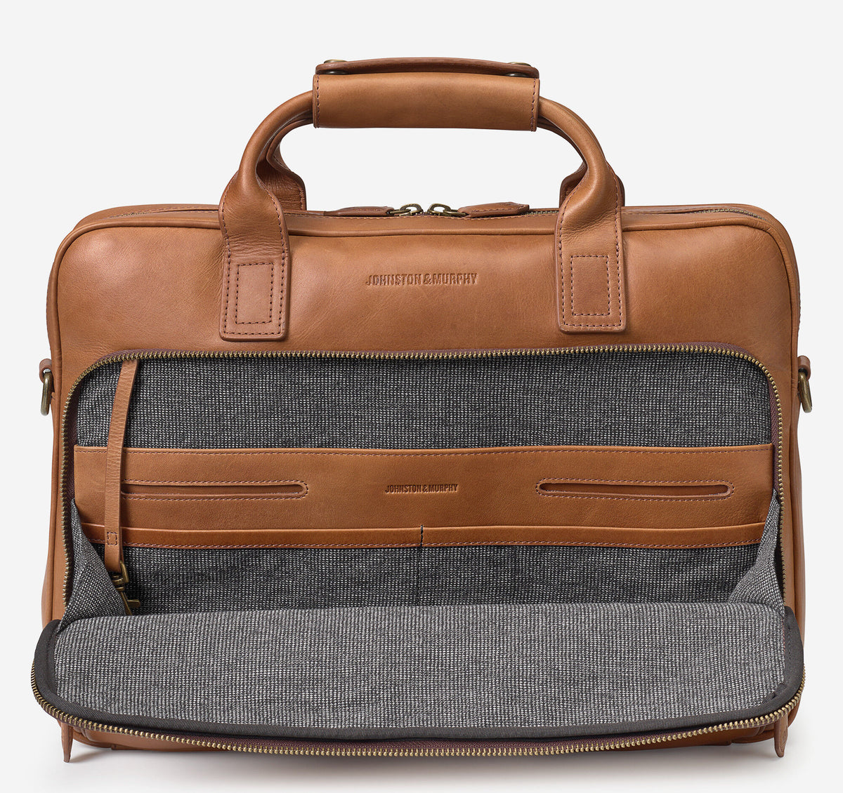 Men's Rhodes Briefcase - Johnston Murphy