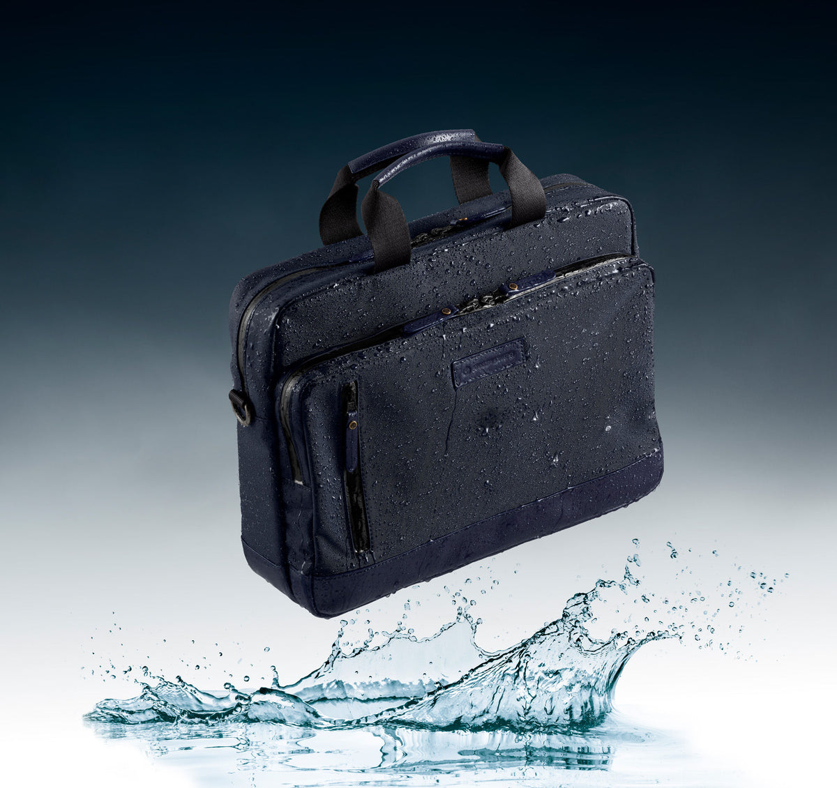 Men's Hudson Waterproof Briefcase - Johnston Murphy
