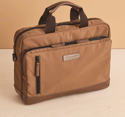 Men's Hudson Waterproof Briefcase - Johnston Murphy