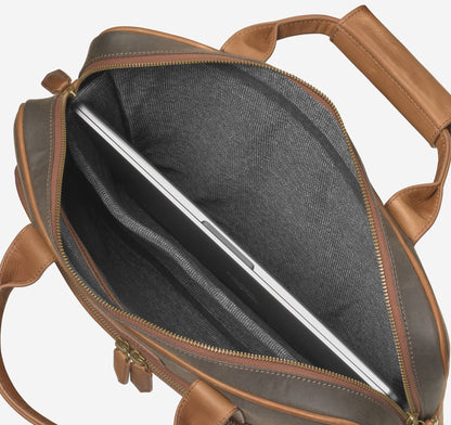 Men's Rhodes Briefcase - Johnston Murphy