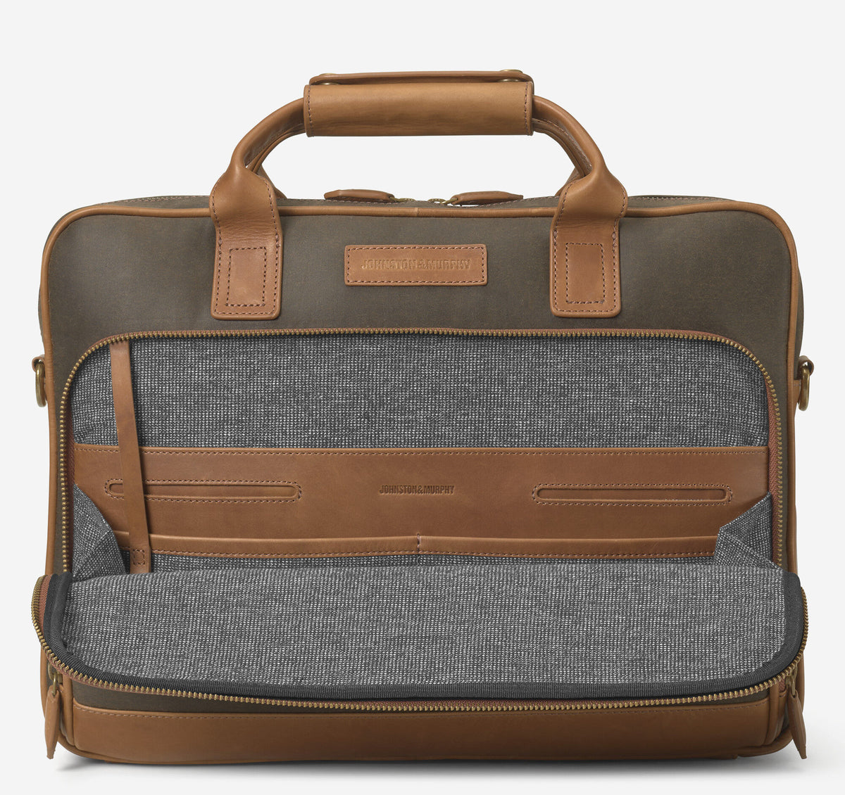 Men's Rhodes Briefcase - Johnston Murphy