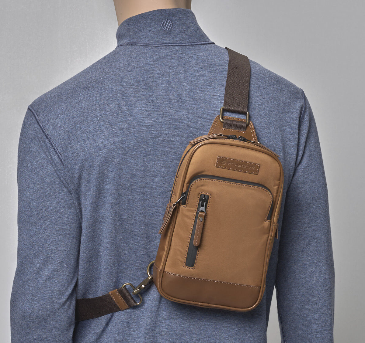 Men's Hudson Waterproof Sling Bag - Johnston Murphy