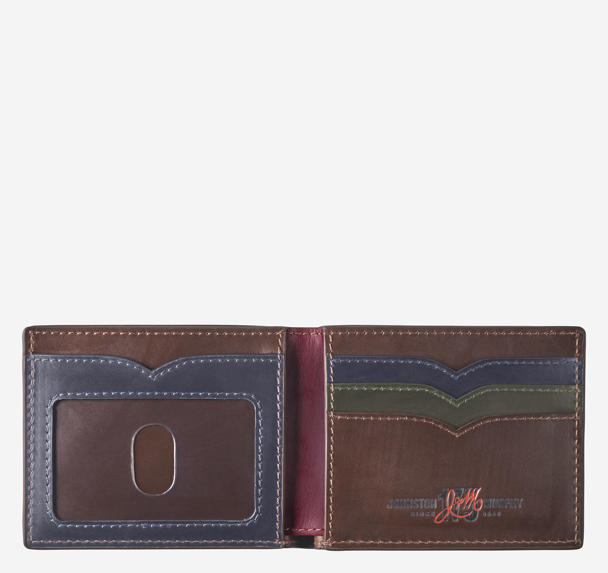 Men's 175th Anniversary Colorblocked Billfold Wallet - Johnston Murphy