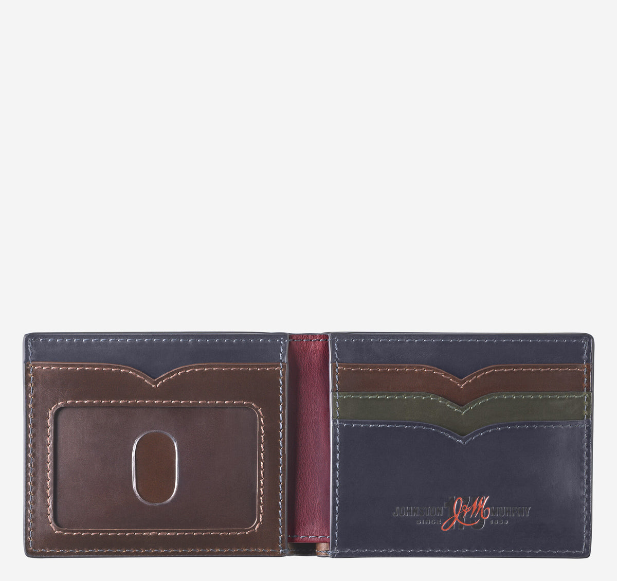 Men's 175th Anniversary Colorblocked Billfold Wallet - Johnston Murphy