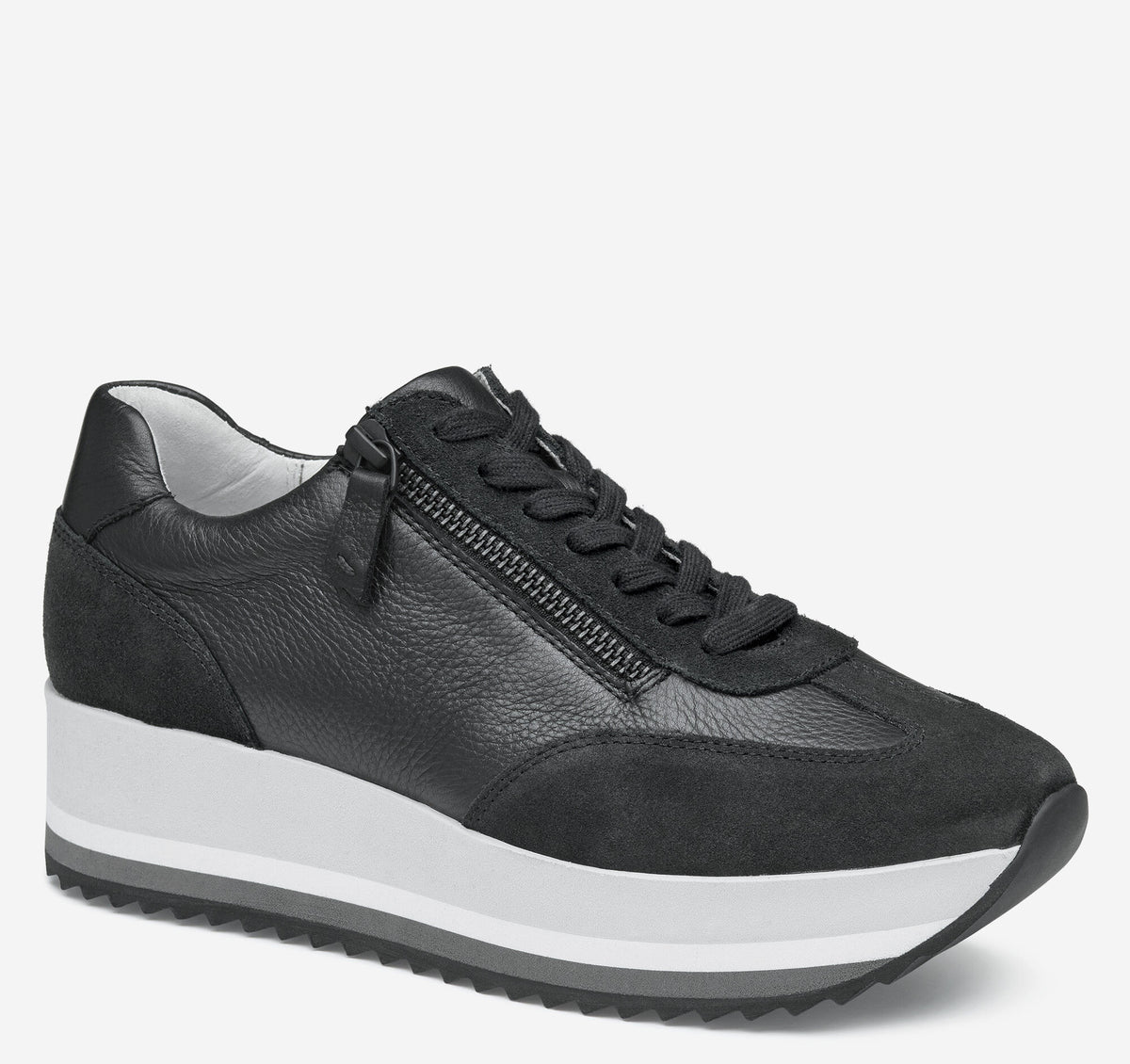 Women's Gracie Side-Zip Lace Up - Johnston Murphy