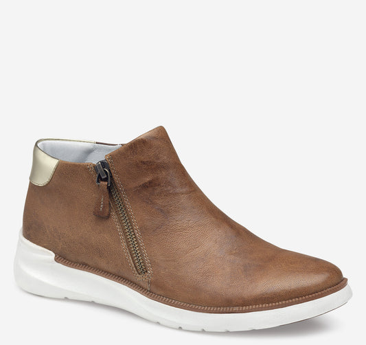 Women's Emery Zip Bootie - Johnston Murphy