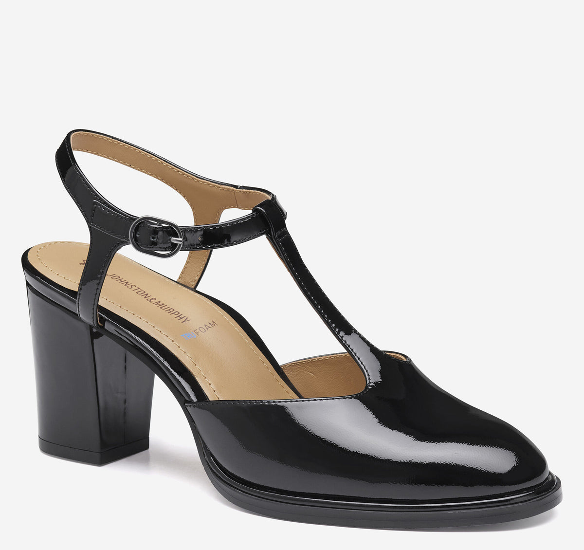 Women's Amy T-Strap Pump - Johnston Murphy