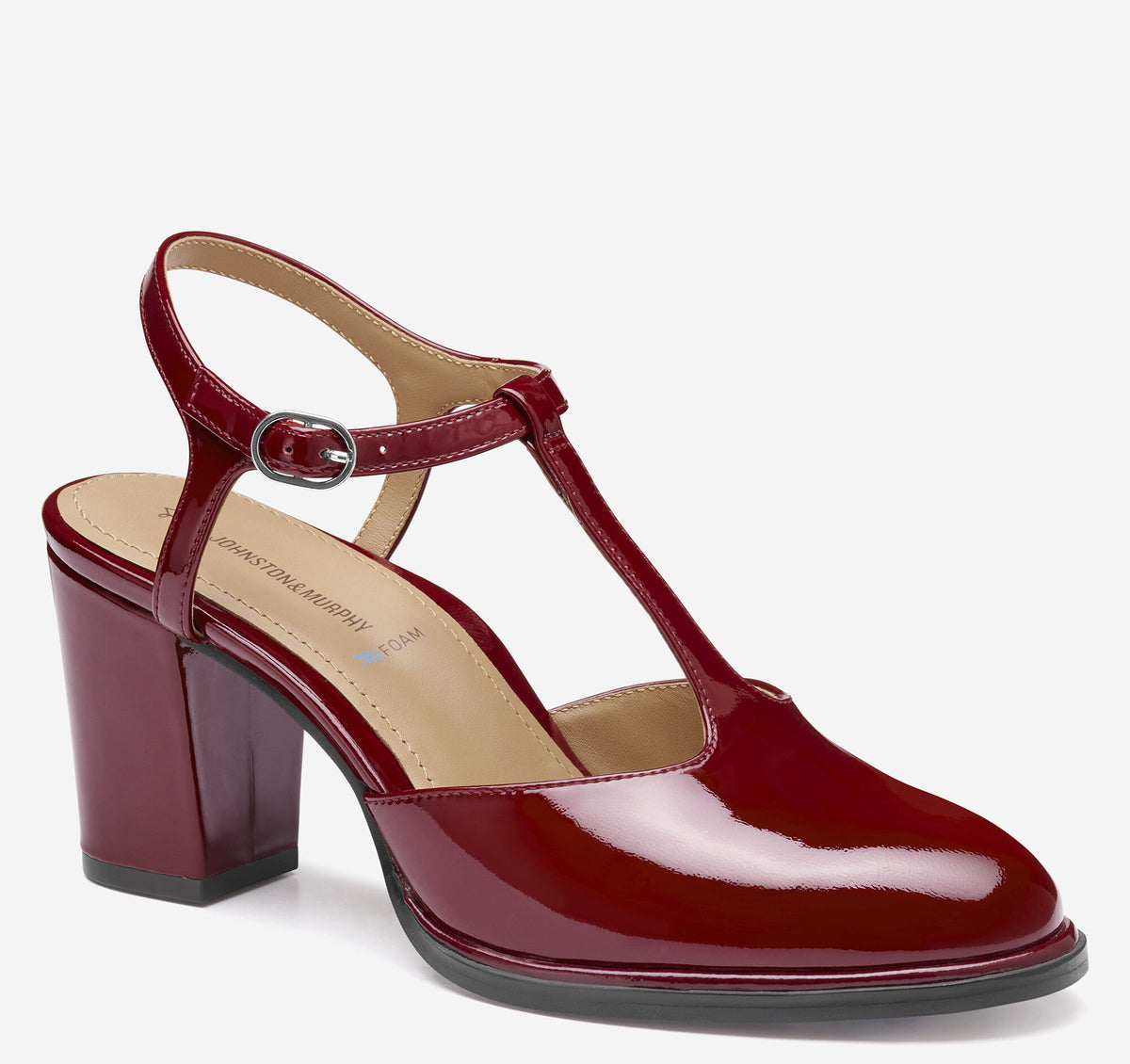 Women's Amy T-Strap Pump - Johnston Murphy
