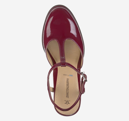 Women's Amy T-Strap Pump - Johnston Murphy