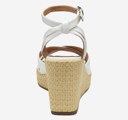 Women's Marcia Cross-Band Sandal - Johnston Murphy