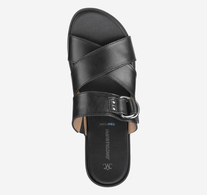 Women's Shayla Cross-Band Slide - Johnston Murphy