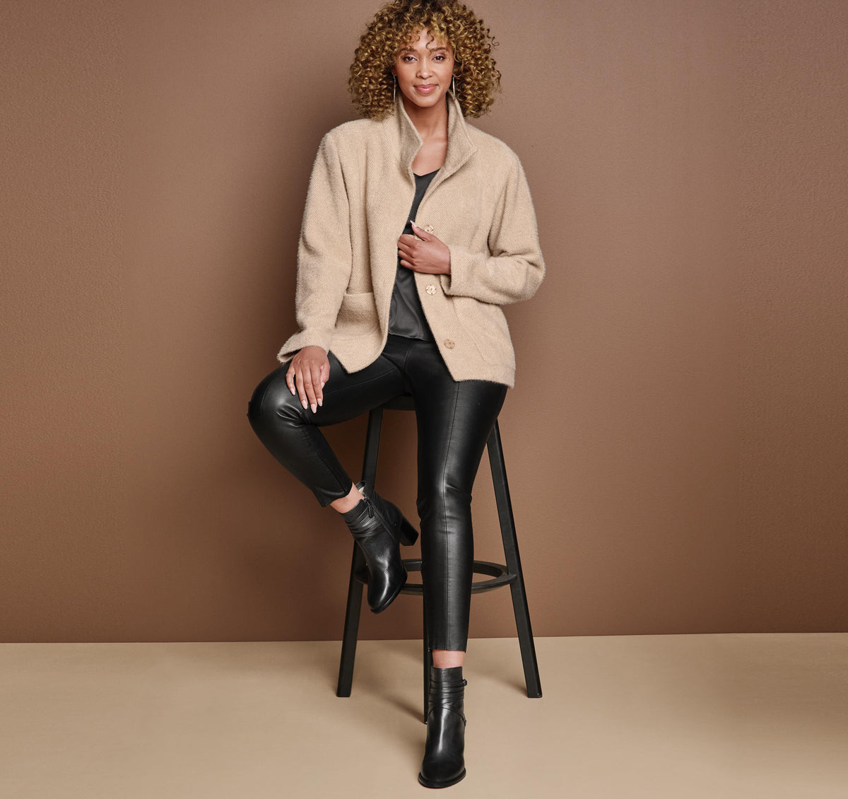 Women's Eyelash Jacket - Johnston Murphy