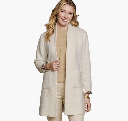 Women's Eyelash Coatigan - Johnston Murphy