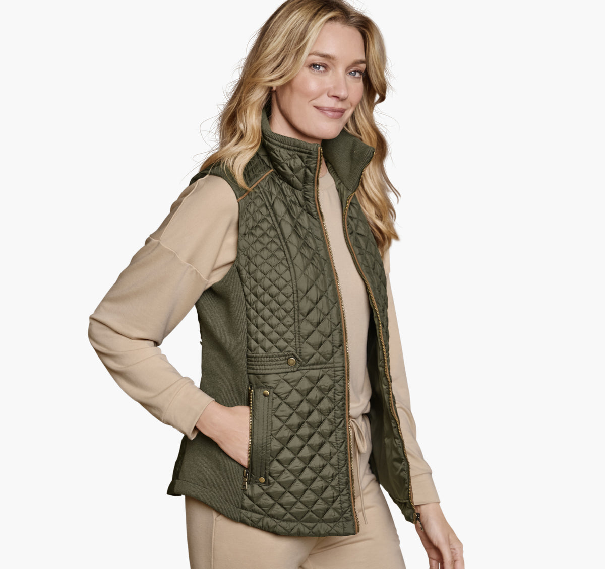 Women's Quilted Vest - Johnston Murphy