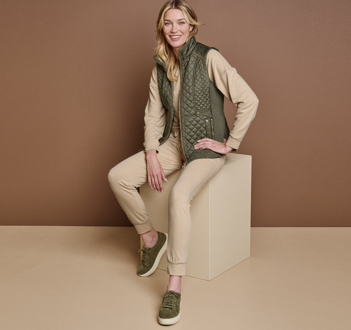 Women's Quilted Vest - Johnston Murphy