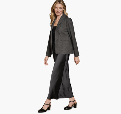 Women's Shawl-Collar Knit Blazer - Johnston Murphy