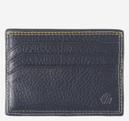 Men's Double Contrast Stitch Weekender Card Wallet - Johnston Murphy