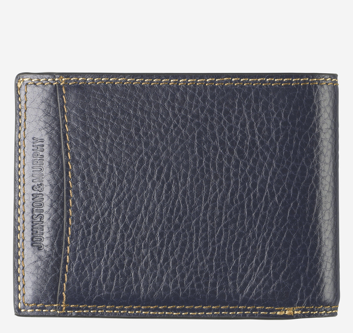 Men's Double Contrast Stitch Billfold Wallet - Johnston Murphy