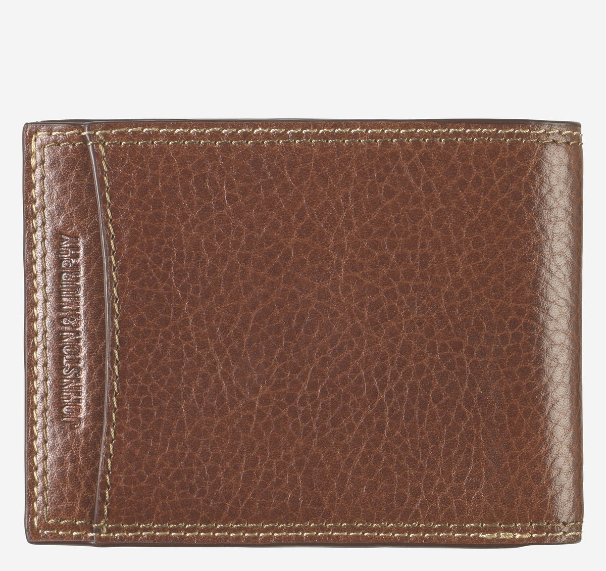 Men's Double Contrast Stitch Billfold Wallet - Johnston Murphy