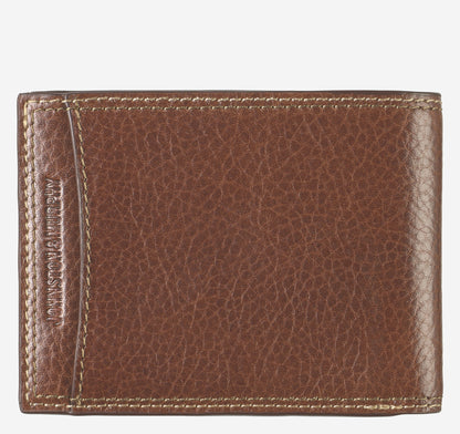 Men's Double Contrast Stitch Billfold Wallet - Johnston Murphy