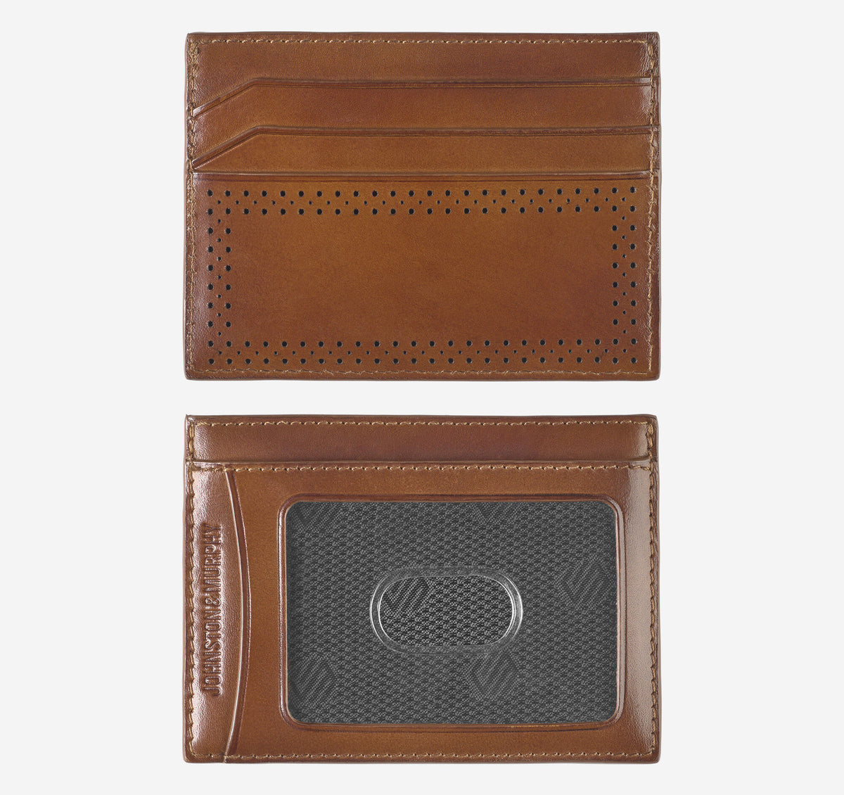 Men's Hudson Perforated Weekender Case - Johnston Murphy