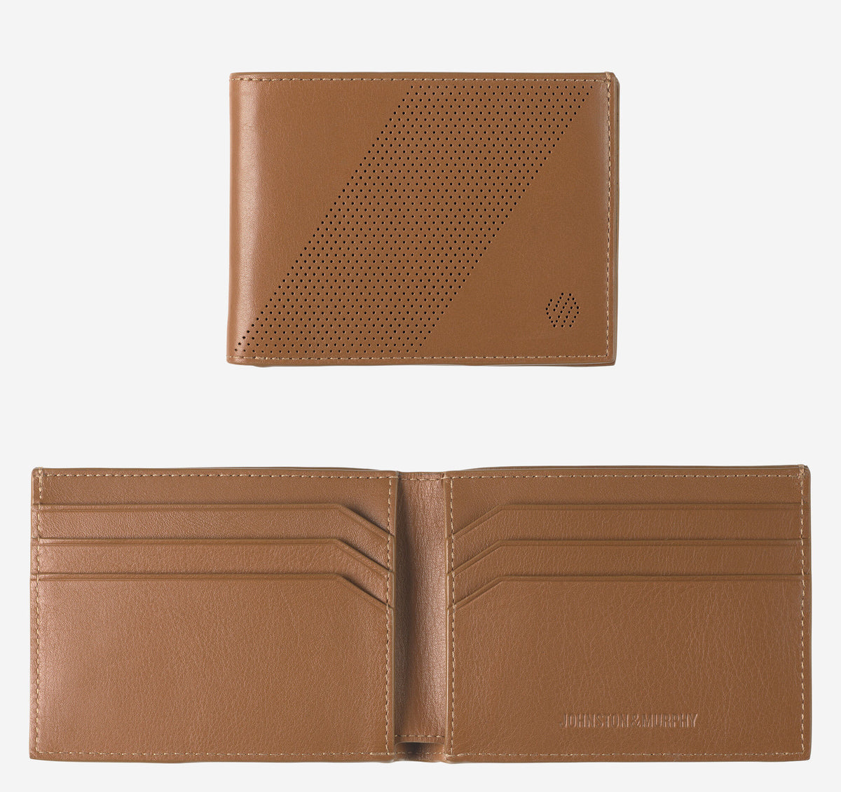 Men's Richmond Perforated Billfold Wallet - Johnston Murphy
