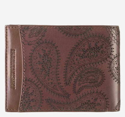 Men's Dress Paisley Billfold Wallet - Johnston Murphy