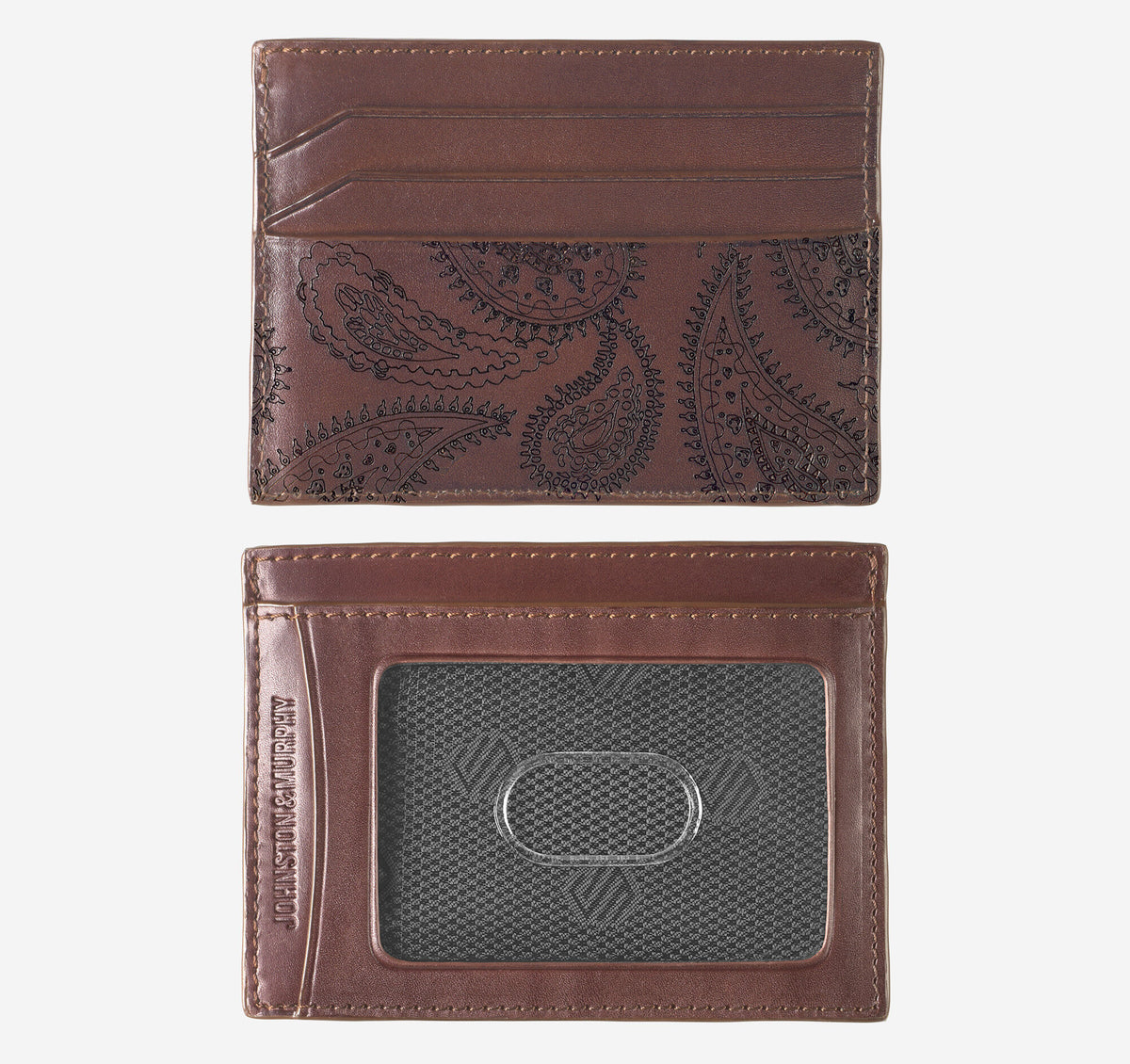 Men's Dress Paisley Weekender Card Wallet - Johnston Murphy