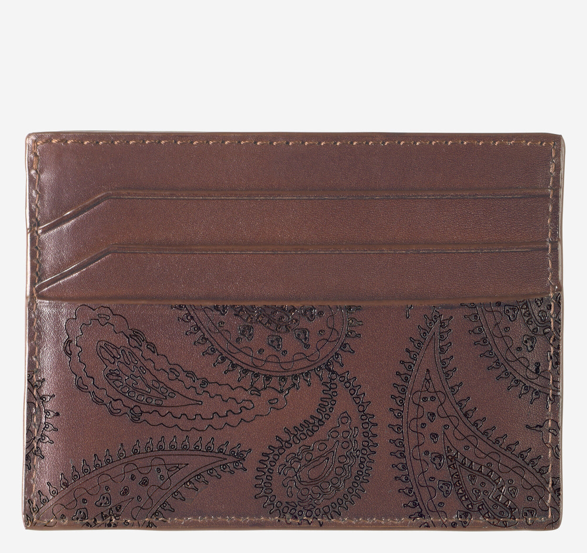 Men's Dress Paisley Weekender Card Wallet - Johnston Murphy