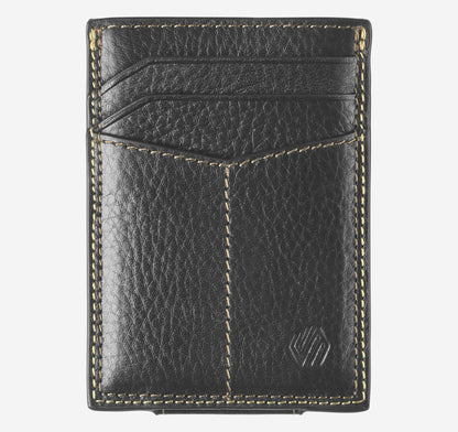 Men's Double-Contrast Stitch Front Pocket Wallet - Johnston Murphy