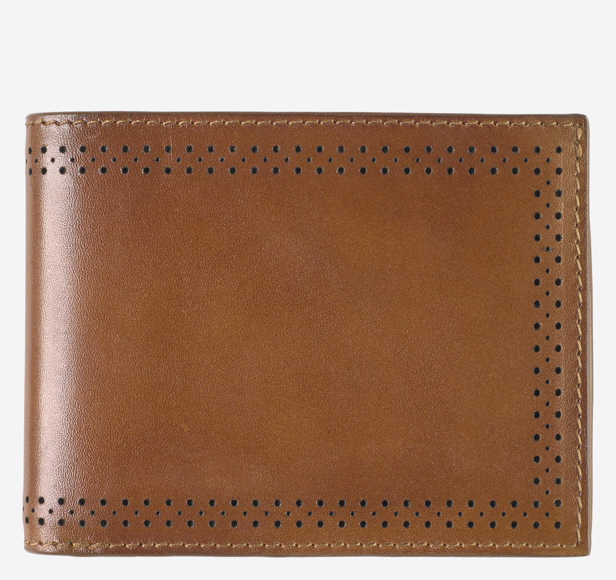 Men's Hudson Perforated Billfold - Johnston Murphy
